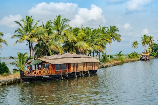 The Venice of the East, world-famous for its backwaters and houseboats