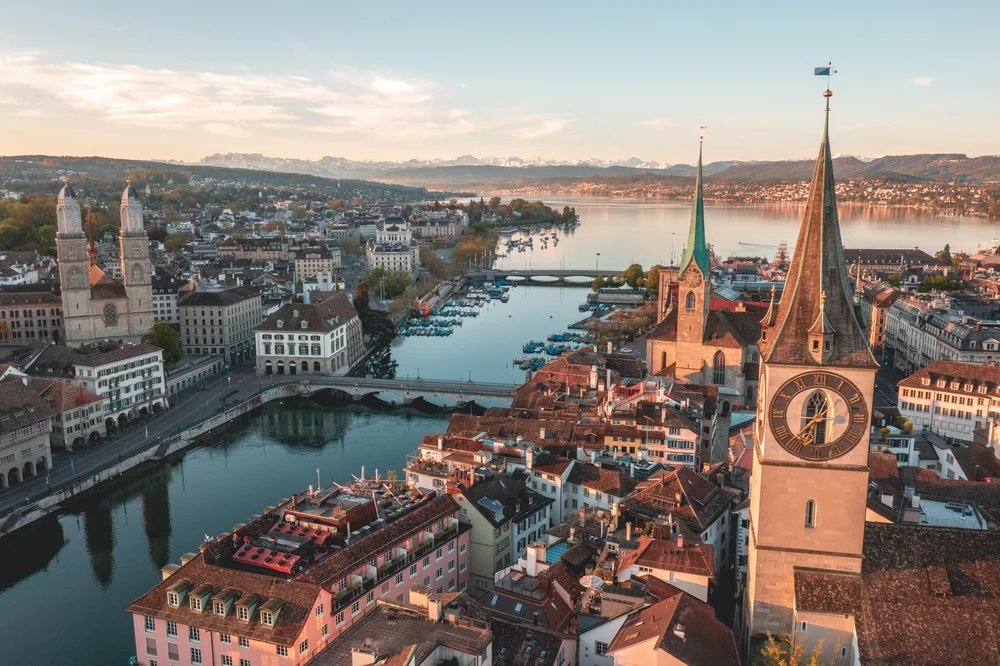 Zurich in Switzerland - Top tourist destination